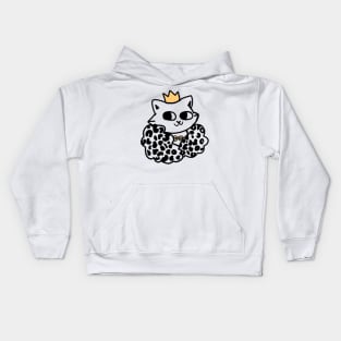 King cat Kids Hoodie